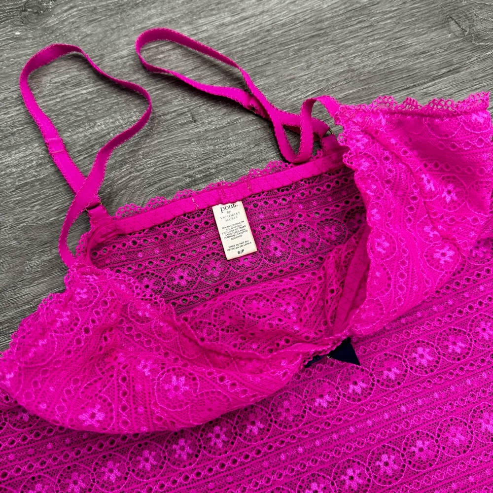 3x$25‼️Pout By Victoria’s Secret Lace Cami Size Small - Picture 3 of 4